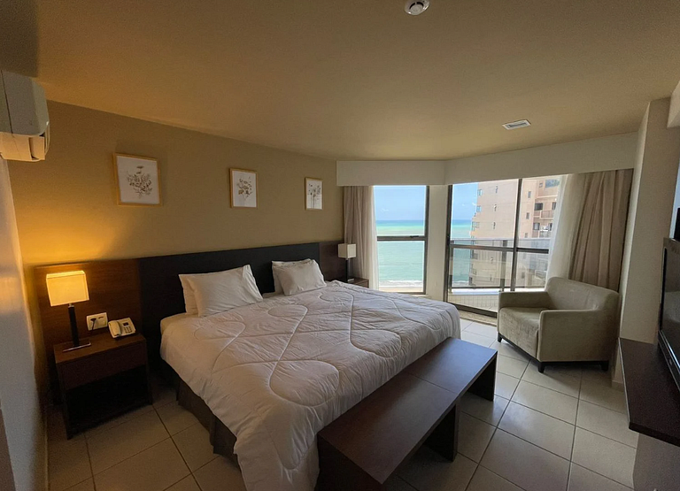 Suíte com Vista Mar e Varanda